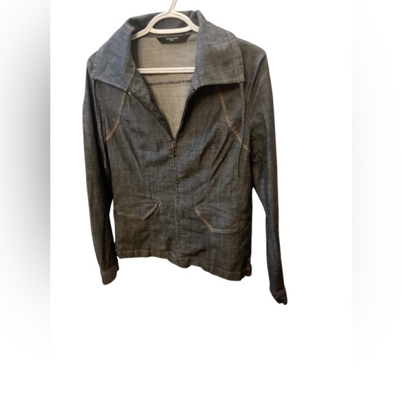 Simon Chang zip coat jacket Sz 8 - Picture 3 of 5